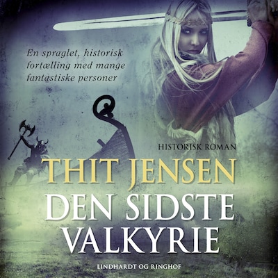 Den sidste Valkyrie – omslag til lydbogen af Thit Jensen
