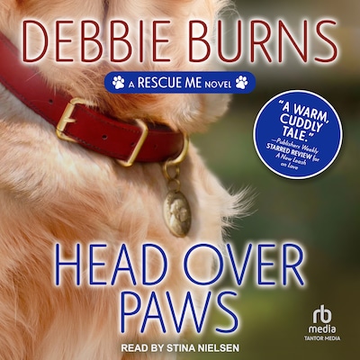 Head Over Paws – omslag til lydbogen af Debbie Burns