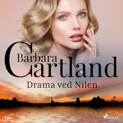 Drama ved Nilen – omslag til lydbogen af Barbara Cartland