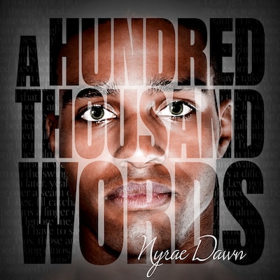 A Hundred Thousand Words – omslag til lydbogen af Nyrae Dawn