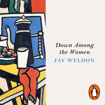 Down Among the Women – omslag til lydbogen af Fay Weldon