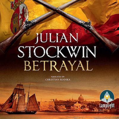 Betrayal – omslag til lydbogen af Julian Stockwin