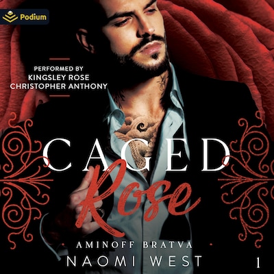Caged Rose – omslag til lydbogen af Naomi West