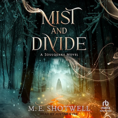 Mist and Divide – omslag til lydbogen af M. E. Shotwell