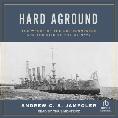 Hard Aground – omslag til lydbogen af Andrew C. A. Jampoler