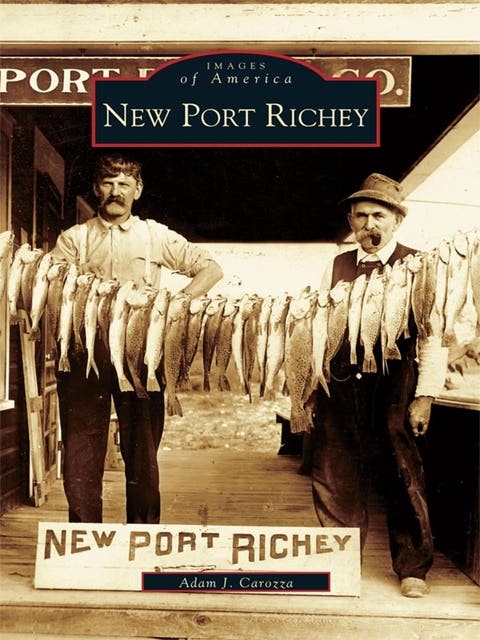 New Port Richey – omslag til lydbogen af Adam J Carozza