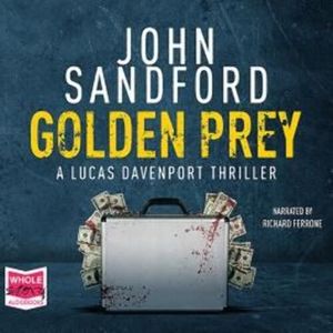 Golden Prey – okładka audiobooka, autor John Sandford