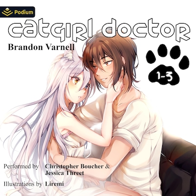 Catgirl Doctor: The Complete Omnibus – omslag til lydbogen af Brandon Varnell