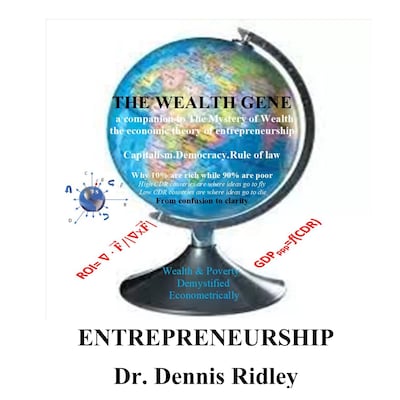 The Wealth Gene – omslag til lydbogen af Dr. Dennis Ridley