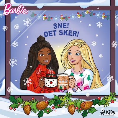 Barbie: Sne! Det sker! – omslag til lydbogen af Mattel