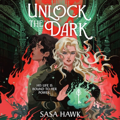 Unlock the Dark – omslag til lydbogen af Sasa Hawk