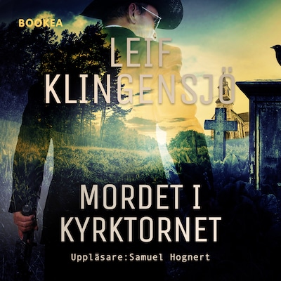 Mordet i kyrktornet – omslag till ljudboken av Leif Klingensjö