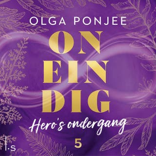 Hero's ondergang – omslag van het luisterboek van Olga Ponjee