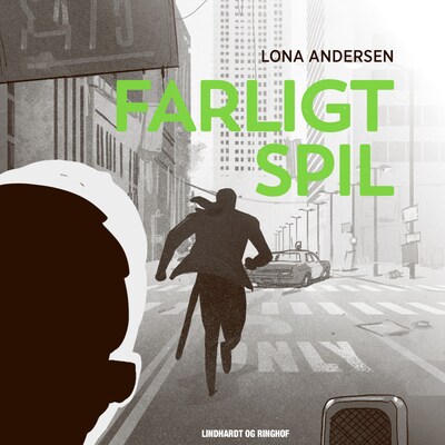 Farligt spil – omslag til lydbogen af Lona Andersen