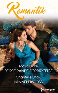 Förförande förbrytelse / Minnen av oss – omslag till ljudboken av Chantelle Shaw,Maya Blake