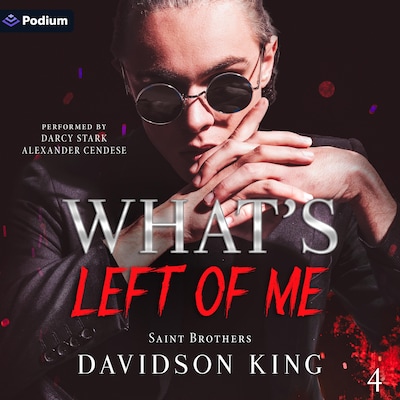 What's Left of Me – omslag til lydbogen af Davidson King