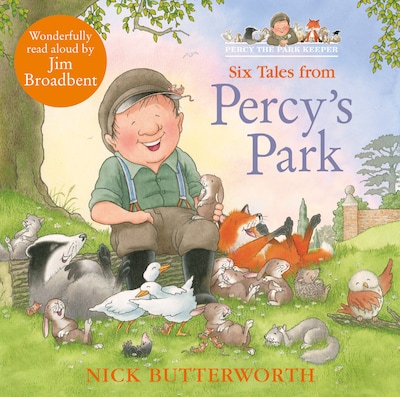 Six Tales from Percy’s Park – omslag til lydbogen af Nick Butterworth