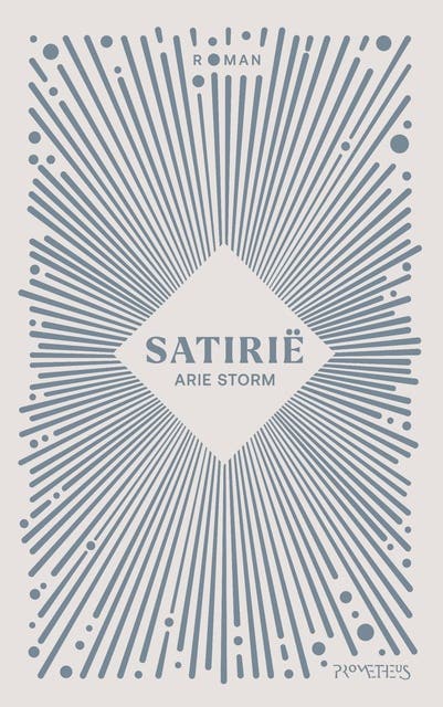 Satirië – omslag van het luisterboek van Arie Storm