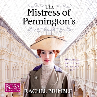 The Mistress of Pennington's – omslag til lydbogen af Rachel Brimble