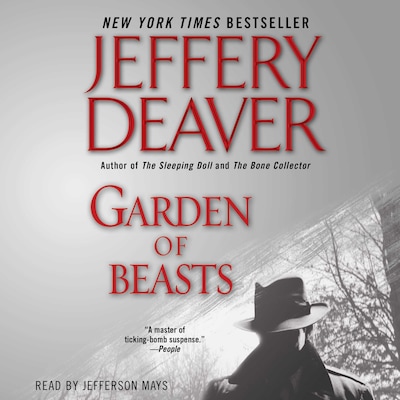 Garden of Beasts – omslag til lydbogen af Jeffery Deaver