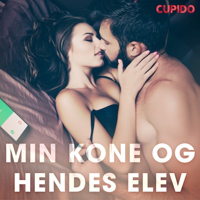 Min kone og hendes elev – omslag til lydbogen af Cupido