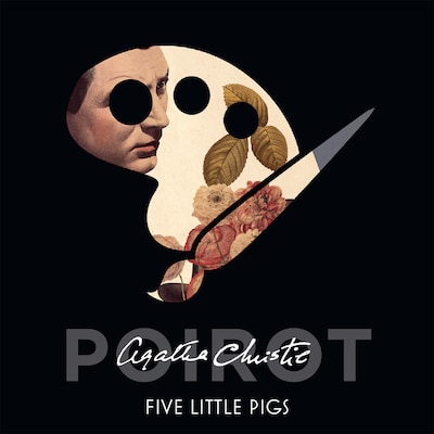 Five Little Pigs – omslag til lydbogen af Agatha Christie