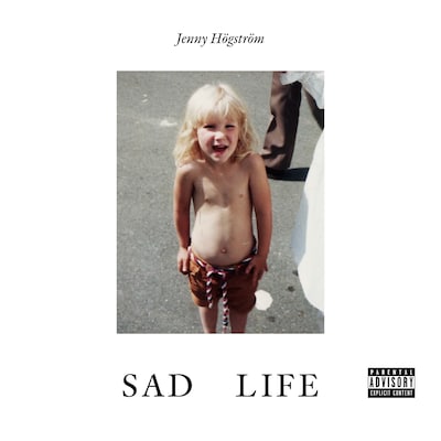Sad Life – omslag till ljudboken av Jenny Högström