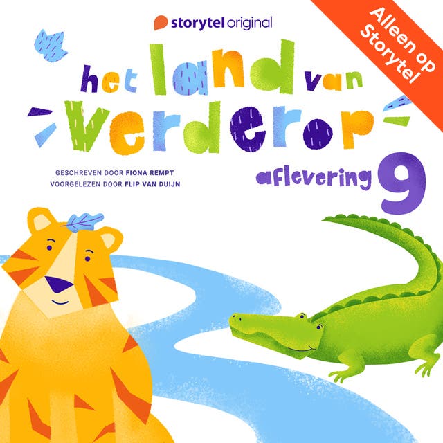 Het land van Verderop: Aflevering 9 – omslag van het luisterboek van Fiona Rempt