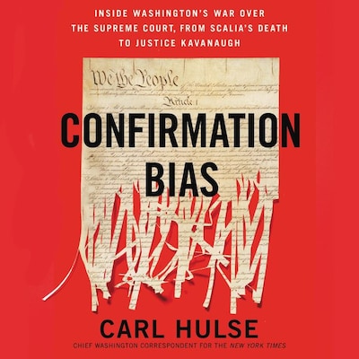 Confirmation Bias – omslag til lydbogen af Carl Hulse