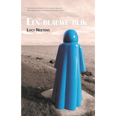 Een blauwe blik – omslag van het luisterboek van Lucy Neetens