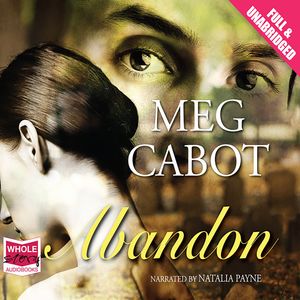 Abandon – okładka audiobooka, autor Meg Cabot