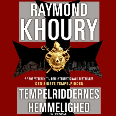 Tempelriddernes hemmelighed – omslag til lydbogen af Raymond Khoury