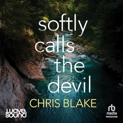 Softly Calls the Devil – omslag til lydbogen af Chris Blake