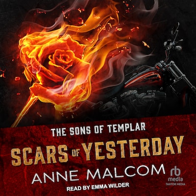 Scars of Yesterday – omslag til lydbogen af Anne Malcom