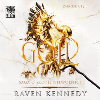Gold – okładka audiobooka, autor Raven Kennedy