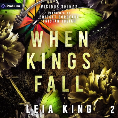When Kings Fall – omslag til lydbogen af Leia King
