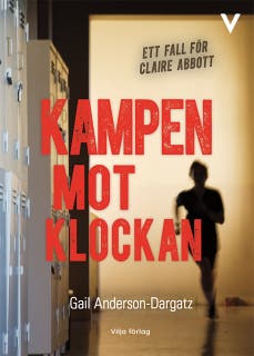 Kampen mot klockan – omslag till ljudboken av Gail Dargatz