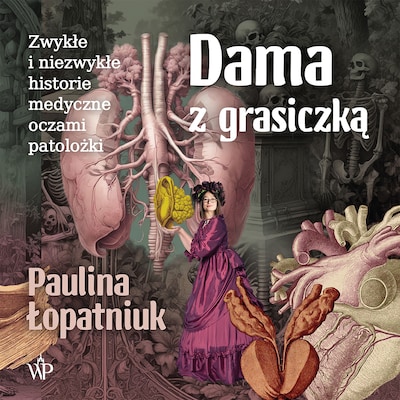 Dama z grasiczką – okładka audiobooka, autor Paulina Łopatniuk