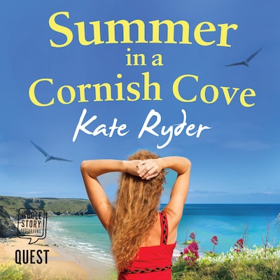 Summer In A Cornish Cove – omslag til lydbogen af Kate Ryder