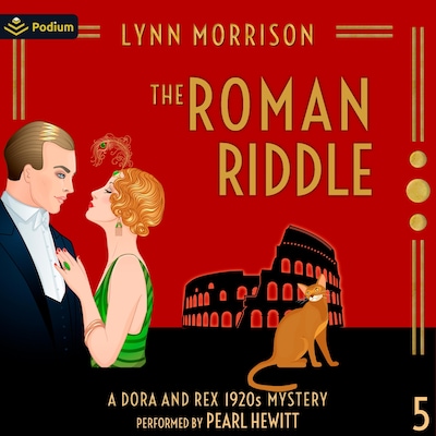 The Roman Riddle – omslag til lydbogen af Lynn Morrison