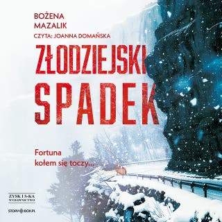 Złodziejski spadek – okładka audiobooka, autor Bożena Mazalik