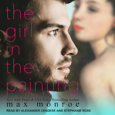 The Girl in the Painting – omslag til lydbogen af Max Monroe