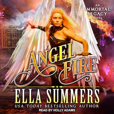 Angel Fire – omslag til lydbogen af Ella Summers