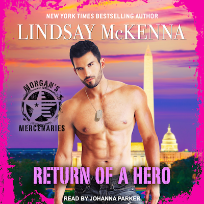 Return of the Hero – omslag til lydbogen af Lindsay Mckenna