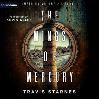 The Wings of Mercury: Imperium Volume 2, Book 1 – omslag till ljudboken av Travis Starnes