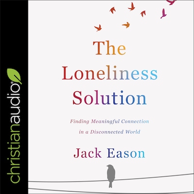 The Loneliness Solution – omslag til lydbogen af Jack Eason