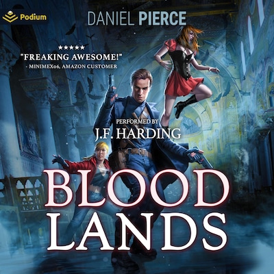 Bloodlands – omslag til lydbogen af Daniel Pierce
