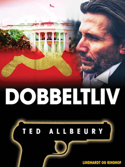 Dobbeltliv – omslag til lydbogen af Ted Allbeury