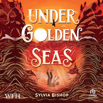 Under Golden Seas – omslag til lydbogen af Sylvia Bishop