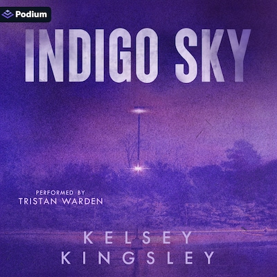 Indigo Sky – omslag til lydbogen af Kelsey Kingsley